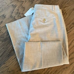 New Banana Republic Khaki Natural Jackson Fit Trouser Slacks Pant Size 8